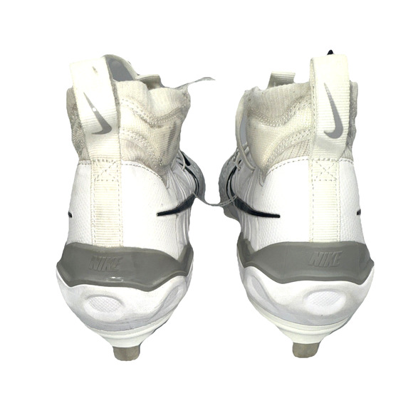 Nike Mens Alpha Huarache NXT Baseball Cleats White Black Grey DJ6517-100 Size 7 - Picture 2 of 10